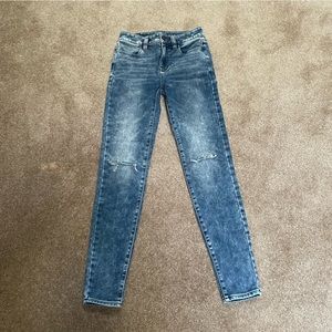 American Eagle super stretch HI Rise jegging